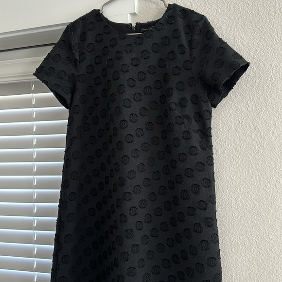 Ann Taylor Black Circles Dress - For Work or Cocktail - Picture 2 of 5